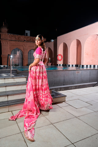 Hot Pink Lehenga