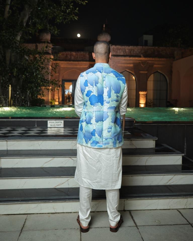 Three Piece Pathani Suit