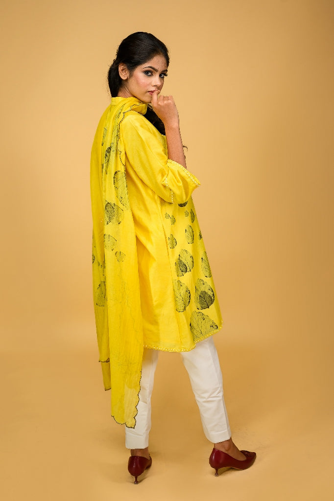 Chanderi Silk kurta